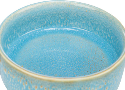 Keramiknapf in Blau für stilvolles Fressen und Trinken