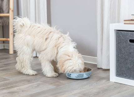 Edelstahl-Napf in Blaugrau für Haustiere von Trixie