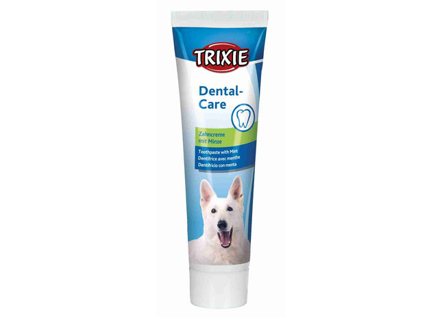 Trixie Zahncreme für Hunde 100 g - Zahnpflege für gesunde Hundezähne