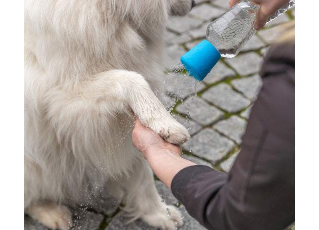 Trixie Mobile Hundedusche – Aufsatz, blau, klein