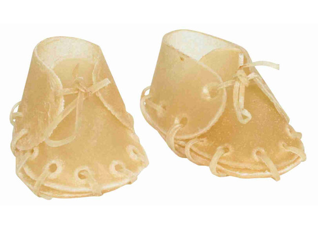 Trixie Kauschuh 50 Stück lose, ideal für Hunde zur Zahnpflege und Beschäftigung