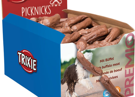 Trixie PREMIO Picknicks Würstchenkette Büffel 8 cm 200 Stk