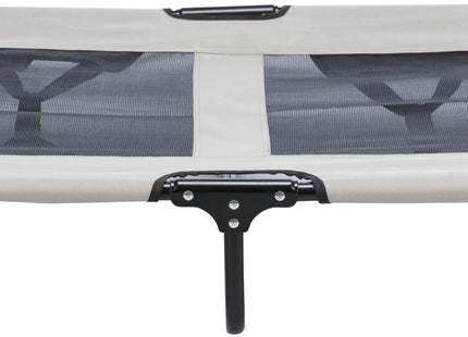 Gemütliche Hundeliege in Grau-Schwarz für entspannte Ruhephasen