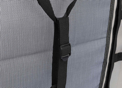 Gemütliche Hundeliege in Grau-Schwarz für entspannte Ruhephasen