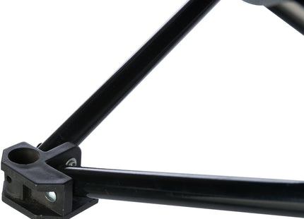 Bequemes Campingbett für Hunde in Dunkelgrau-Petrol