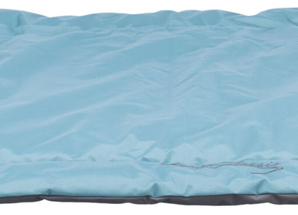 Gemütliche Reisedecke in Eisblaugrau für unterwegs