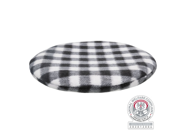 Wärmekissen für Mikrowelle in Schwarz-Weiss, ideal für Entspannung und Wohlbefinden