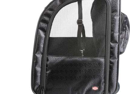 Schwarzer Trixie Trolley für stilvolles und bequemes Reisen mit Ihrem Haustier