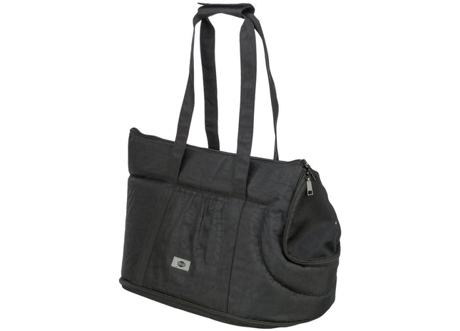 Trixie Tasche Riva - schwarze Haustier-Transporttasche