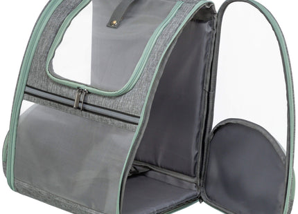 Trixie Rucksack Chloe – Transport-Rucksack hellgrau