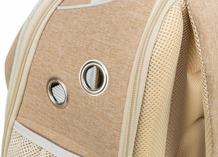Beigebrauner Trixie Rucksack Willow - praktisch und stilvoll für unterwegs