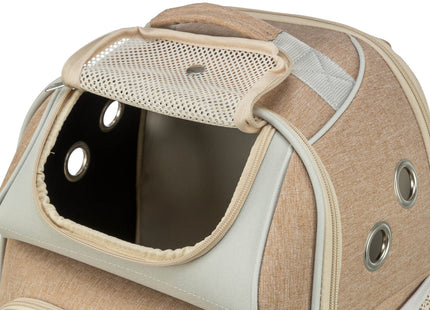 Beigebrauner Trixie Rucksack Willow - praktisch und stilvoll für unterwegs