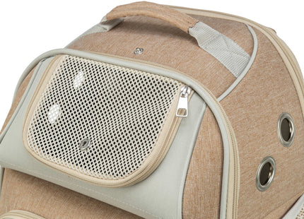 Beigebrauner Trixie Rucksack Willow - praktisch und stilvoll für unterwegs