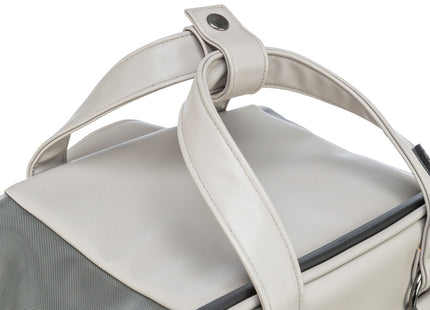 Modischer Trixie Rucksack in Hellgrau für den urbanen Stil