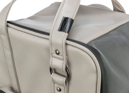 Modischer Trixie Rucksack in Hellgrau für den urbanen Stil