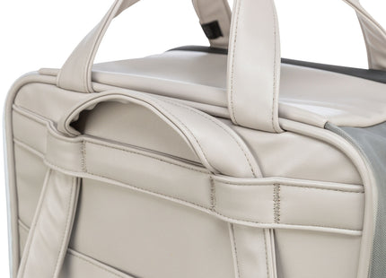 Modischer Trixie Rucksack in Hellgrau für den urbanen Stil