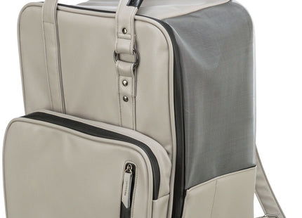 Modischer Trixie Rucksack in Hellgrau für den urbanen Stil