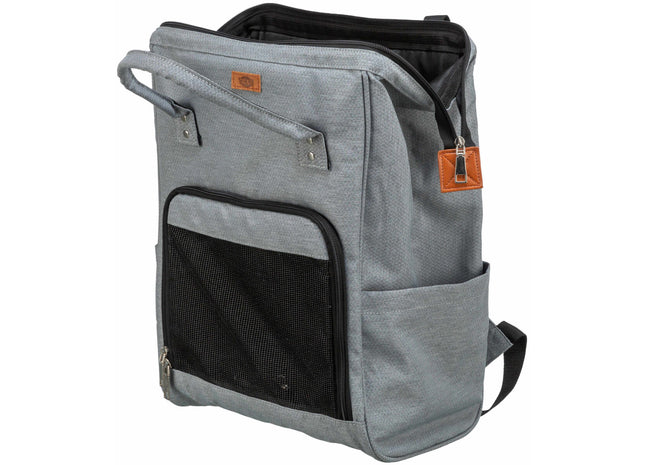 Trixie Rucksack Ava - grauer Haustier-Transportrucksack