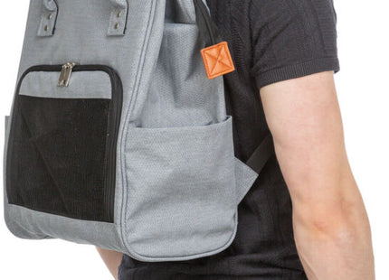 Trixie Rucksack Ava - grauer Haustier-Transportrucksack