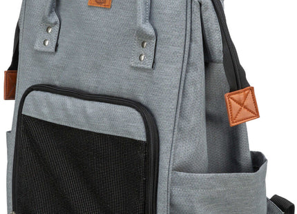 Trixie Rucksack Ava - grauer Haustier-Transportrucksack