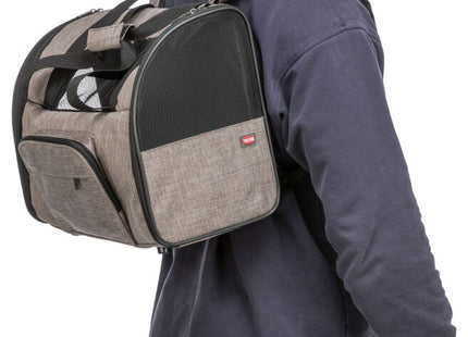 Trixie Rucksack Shiva - Transport-Rucksack braun/beige