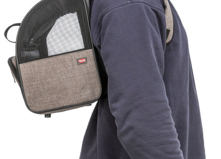 Trixie Rucksack Shiva - Transport-Rucksack braun/beige