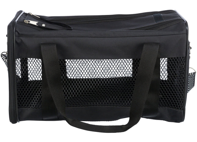 Schwarze Nylon-Tasche "Ryan" von Trixie - praktisch und stilvoll für unterwegs