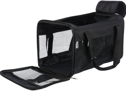 Schwarze Nylon-Tasche "Ryan" von Trixie - praktisch und stilvoll für unterwegs