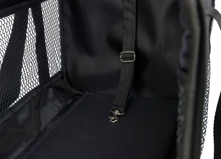 Schwarze Nylon-Tasche "Ryan" von Trixie - praktisch und stilvoll für unterwegs