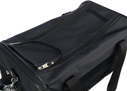 Schwarze Nylon-Tasche "Ryan" von Trixie - praktisch und stilvoll für unterwegs