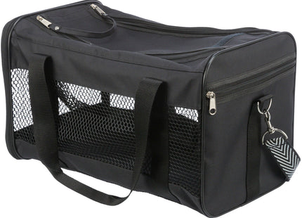 Schwarze Nylon-Tasche "Ryan" von Trixie - praktisch und stilvoll für unterwegs