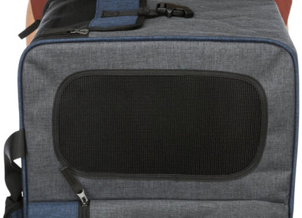 Praktischer 2-in-1 Rucksack und Tasche in Graublau von Trixie