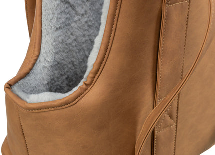 Moderne Trixie-Tasche in Braungrau für stilbewusste Frauen