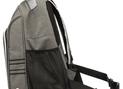 Praktischer grauer Rucksack von Trixie für unterwegs