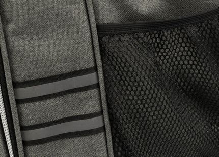 Praktischer grauer Rucksack von Trixie für unterwegs