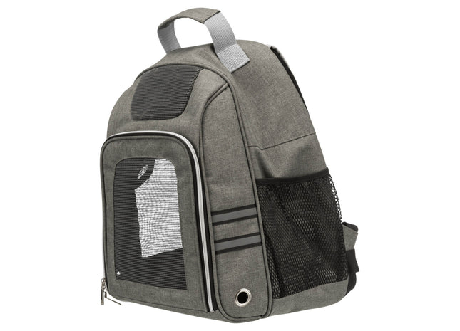 Praktischer grauer Rucksack von Trixie für unterwegs