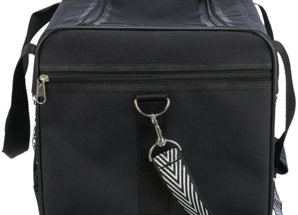 Schwarze Nylon-Tasche "Ryan" von Trixie - praktisch und stilvoll für unterwegs
