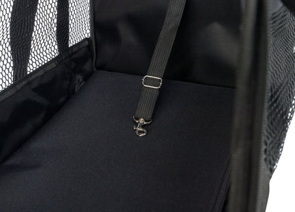 Schwarze Nylon-Tasche "Ryan" von Trixie - praktisch und stilvoll für unterwegs