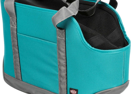 Petrolgraue Trixie-Tasche Alea für stylische Haustierausflüge