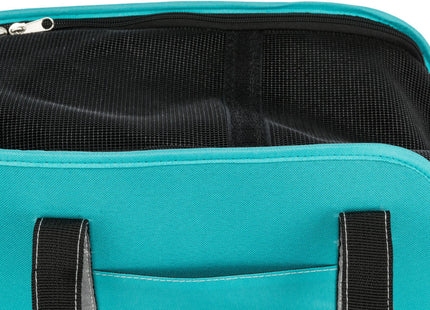 Petrolgraue Trixie-Tasche Alea für stylische Haustierausflüge