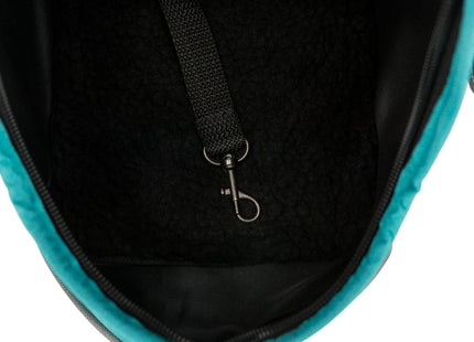 Petrolgraue Trixie-Tasche Alea für stylische Haustierausflüge