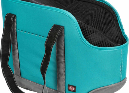Petrolgraue Trixie-Tasche Alea für stylische Haustierausflüge