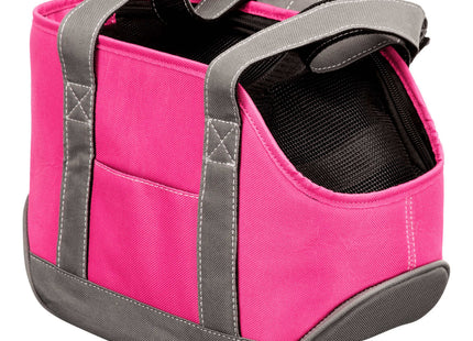 Moderne Trixie-Tasche in Pink und Grau für stilbewusste Frauen