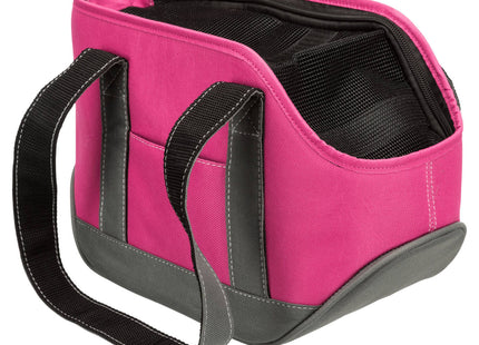 Moderne Trixie-Tasche in Pink und Grau für stilbewusste Frauen