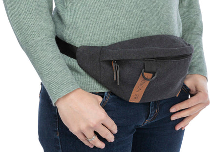 Schwarze Trixie Nordic Sling-Tasche mit verstellbarem Gurt, 50-165 cm