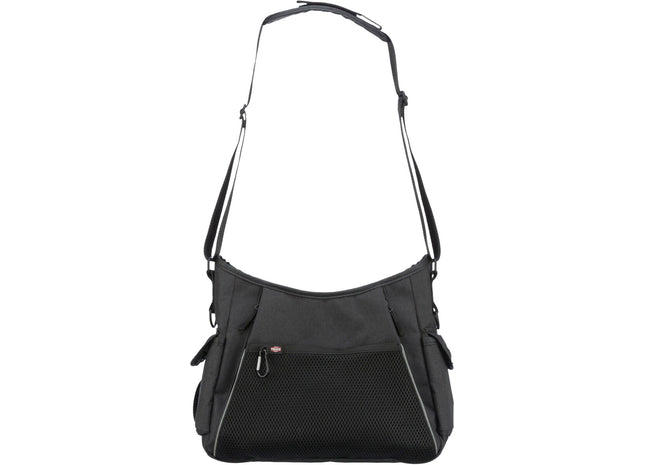 Praktische Gassi- und Dummy-Tasche in Anthrazit für unterwegs