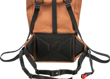 Rostfarbene Rolltop-Hüfttasche von Trixie - praktisch und stylisch unterwegs