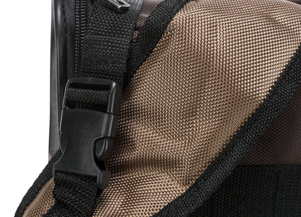 Modischer Trixie Shiva Rucksack in Braun und Beige für den Alltag