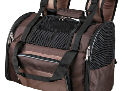 Modischer Trixie Shiva Rucksack in Braun und Beige für den Alltag