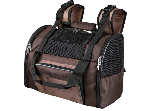 Modischer Trixie Shiva Rucksack in Braun und Beige für den Alltag